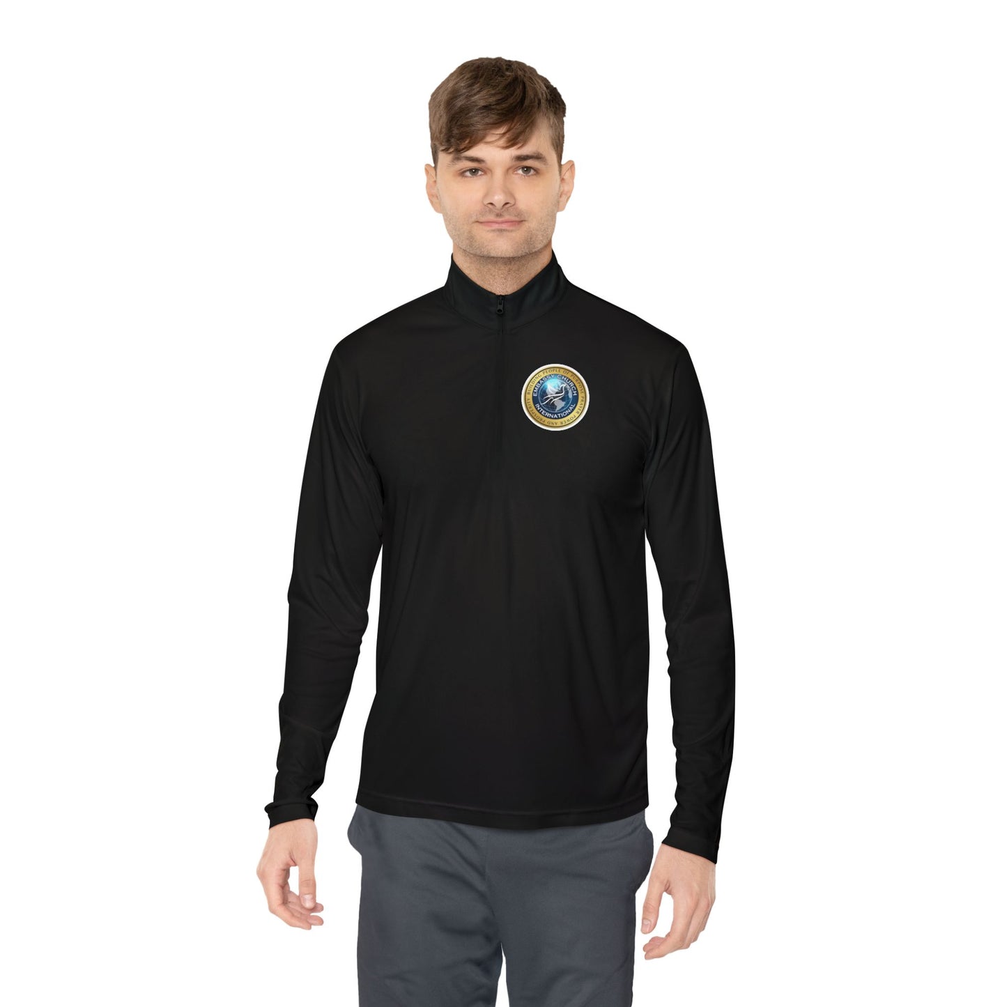 Embassy Church International Unisex Quarter-Zip Pullover