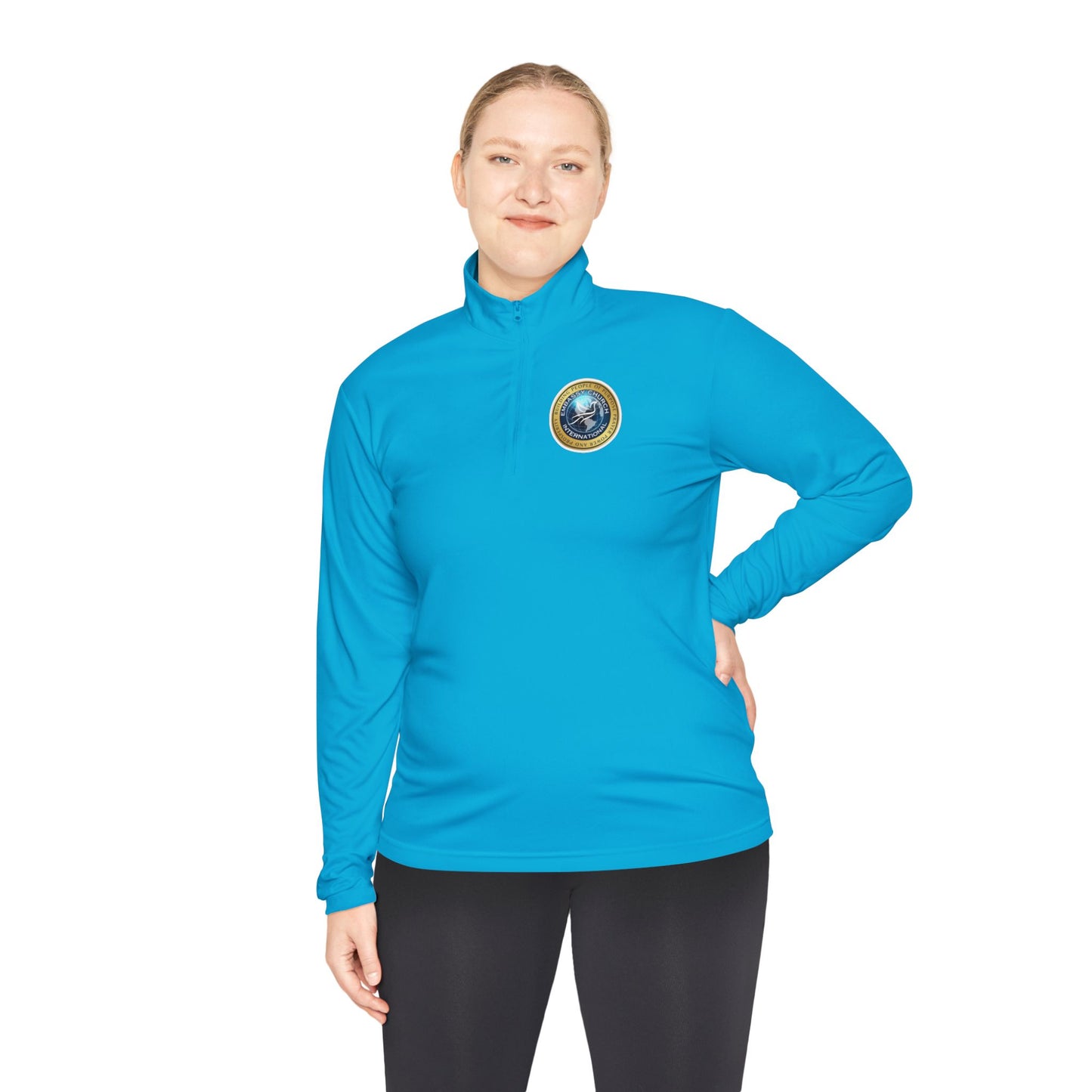 Embassy Church International Unisex Quarter-Zip Pullover