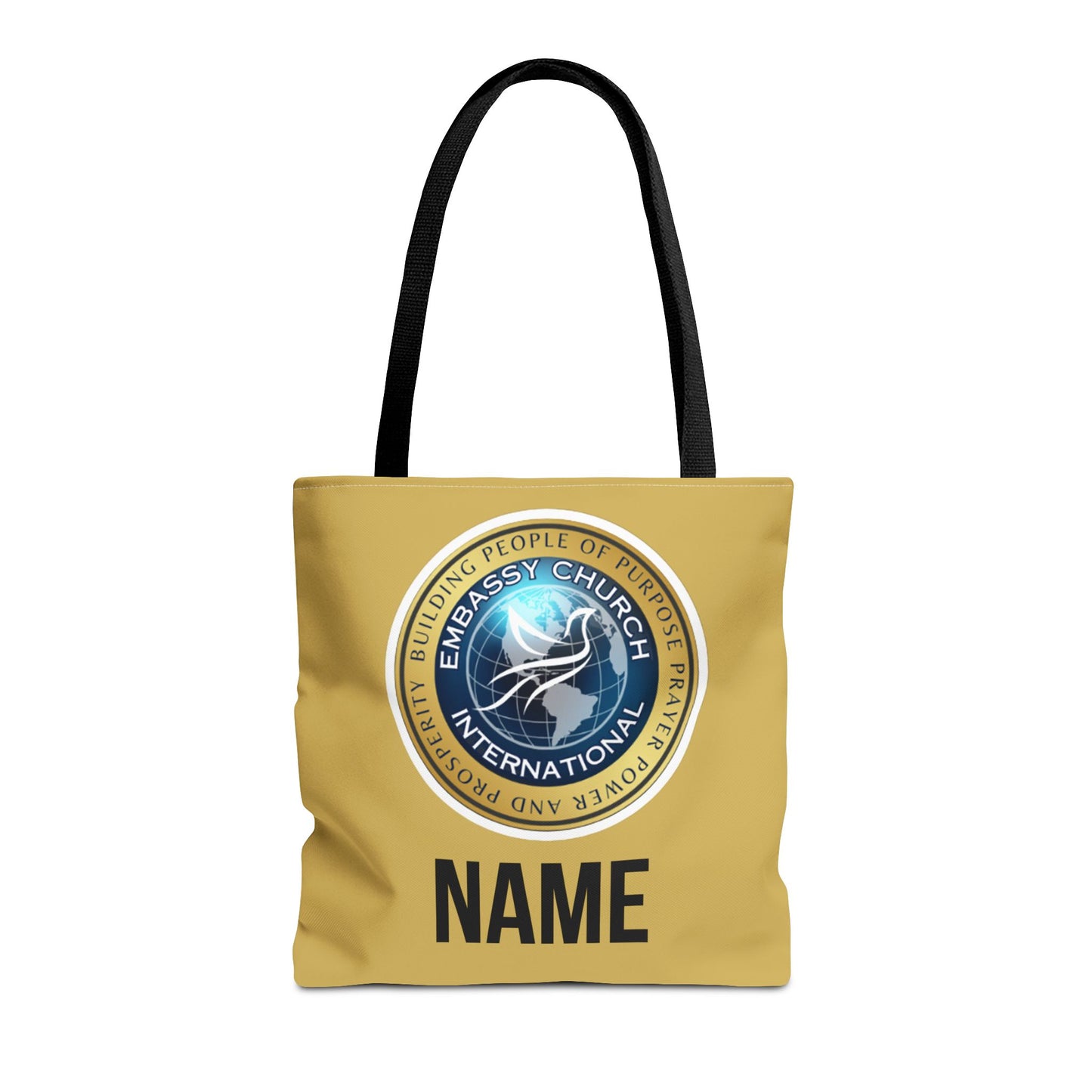 Personalized Embassy Church International Tote Bag