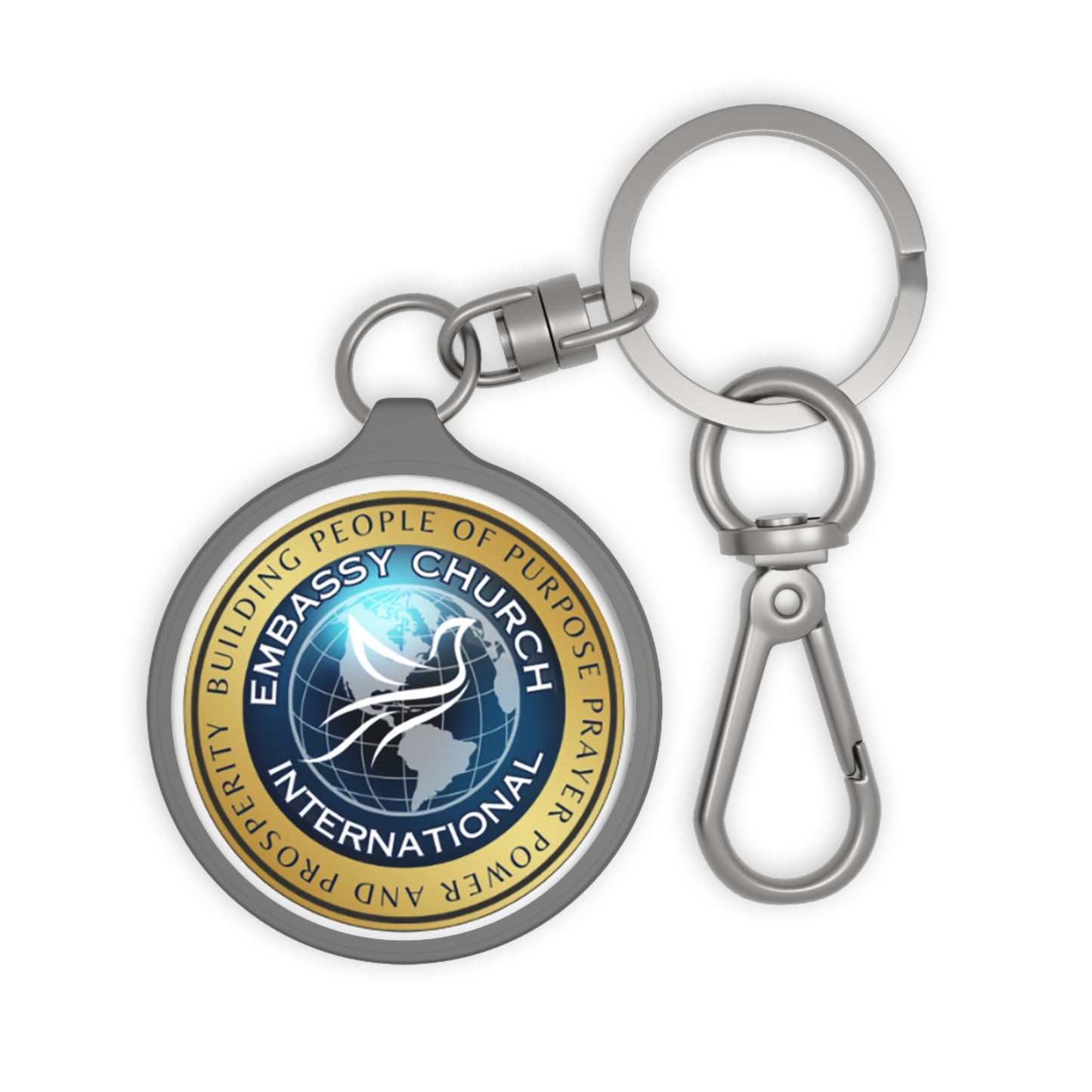 Embassy Church International Keyring Tag