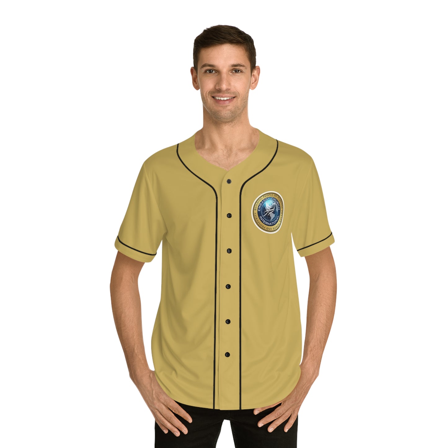 Embassy Church International Men's Baseball Jersey