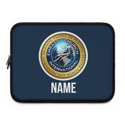 Personalized Embassy Church International Laptop Sleeve