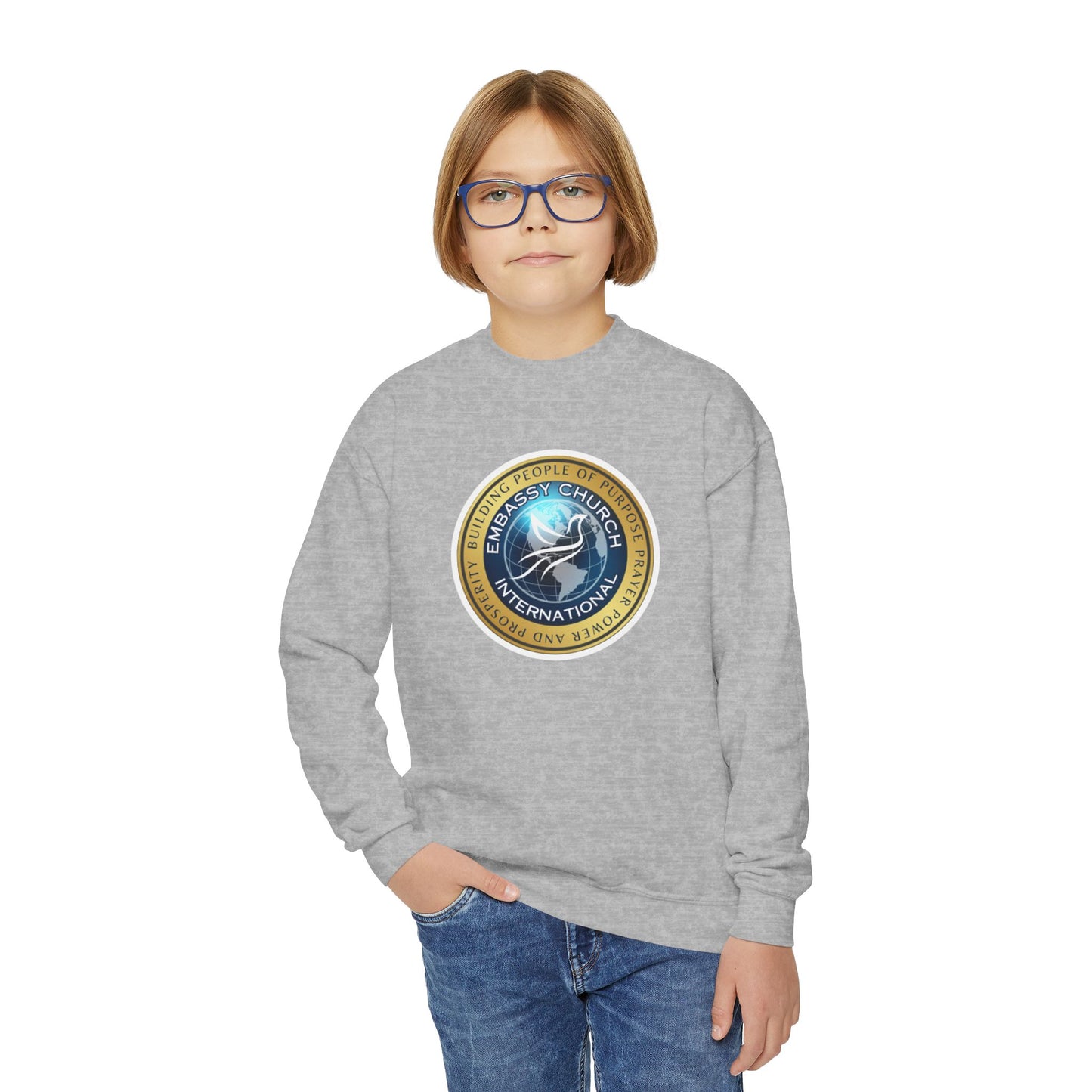 Embassy Church International Youth Crewneck Sweatshirt