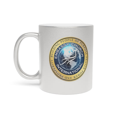 Embassy Church International Metallic Mug (Silver\Gold)