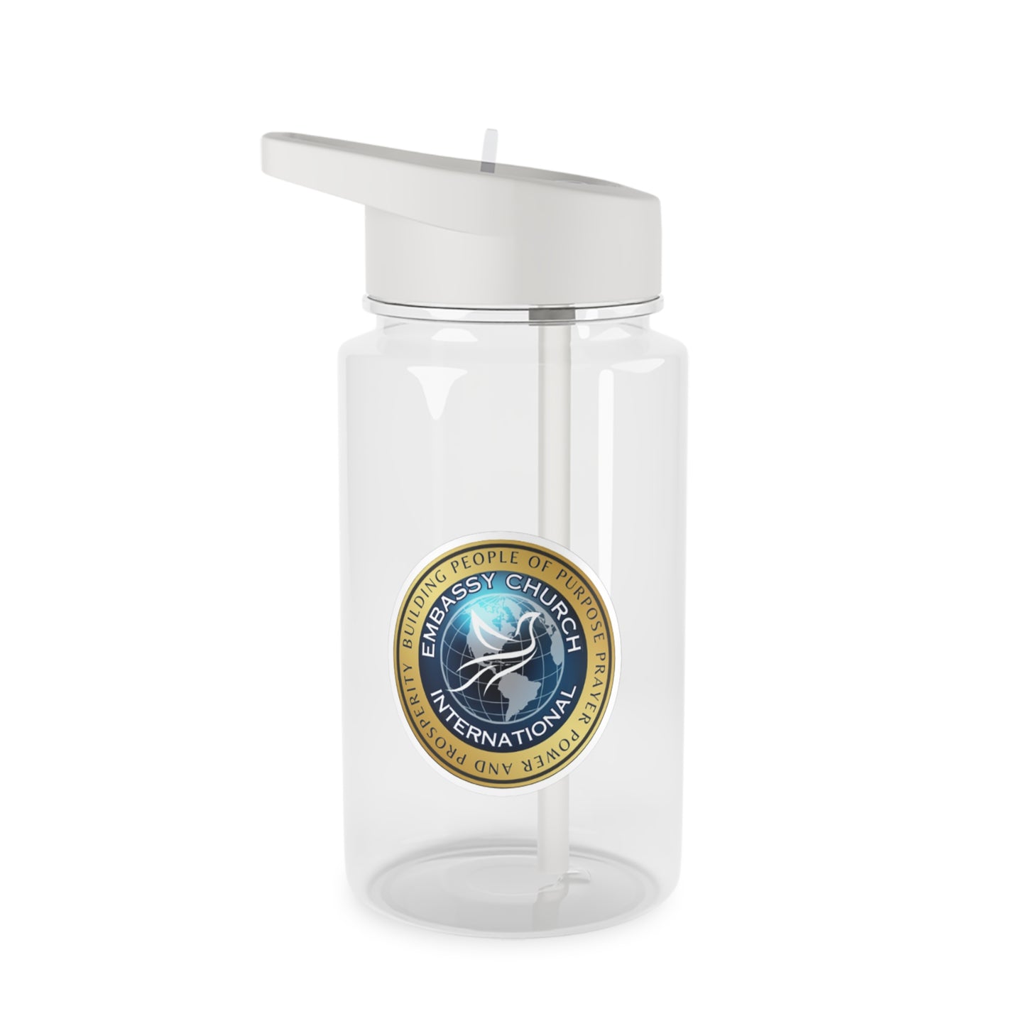 Embassy Church International Tritan Water Bottle