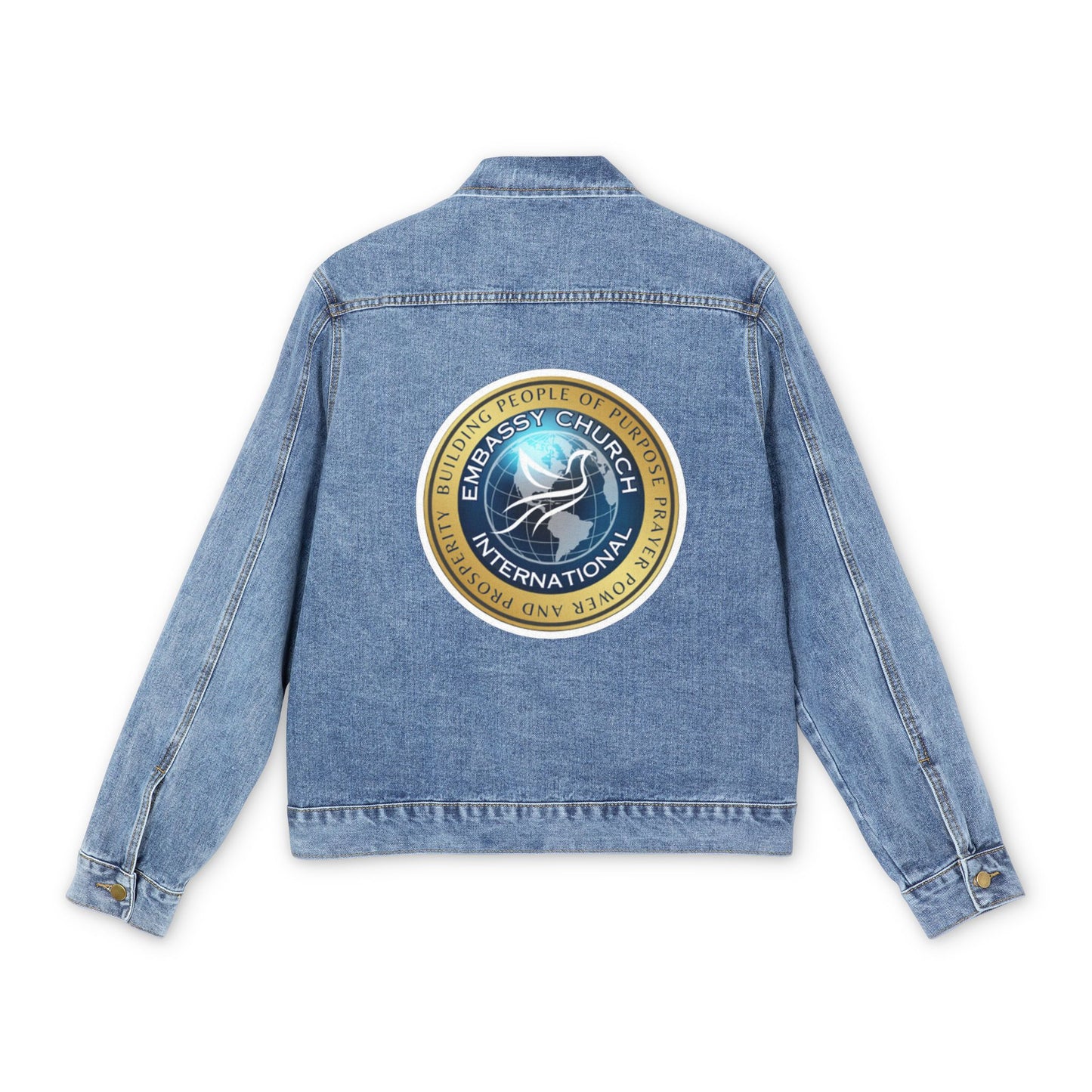 Embassy Church International Men's Denim Jacket