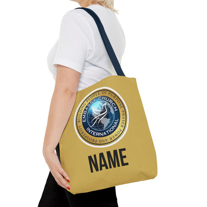 Personalized Embassy Church International Tote Bag