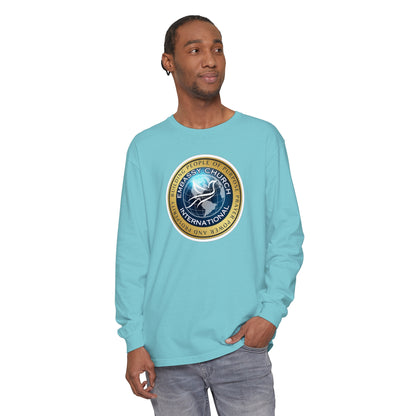 Embassy Church International Unisex Garment-dyed Long Sleeve T-Shirt