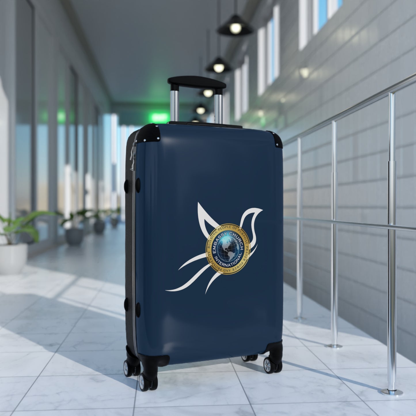 Embassy Church International Dove Suitcase