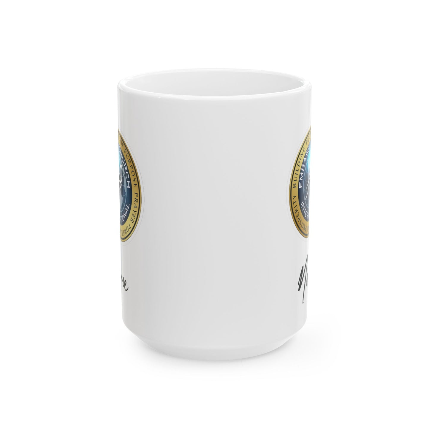 Personalized Embassy Church International Ceramic Mug, (11oz, 15oz)