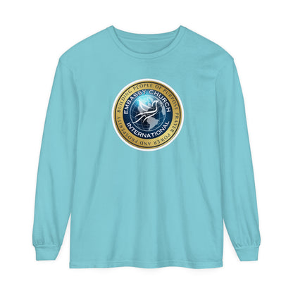 Embassy Church International Unisex Garment-dyed Long Sleeve T-Shirt