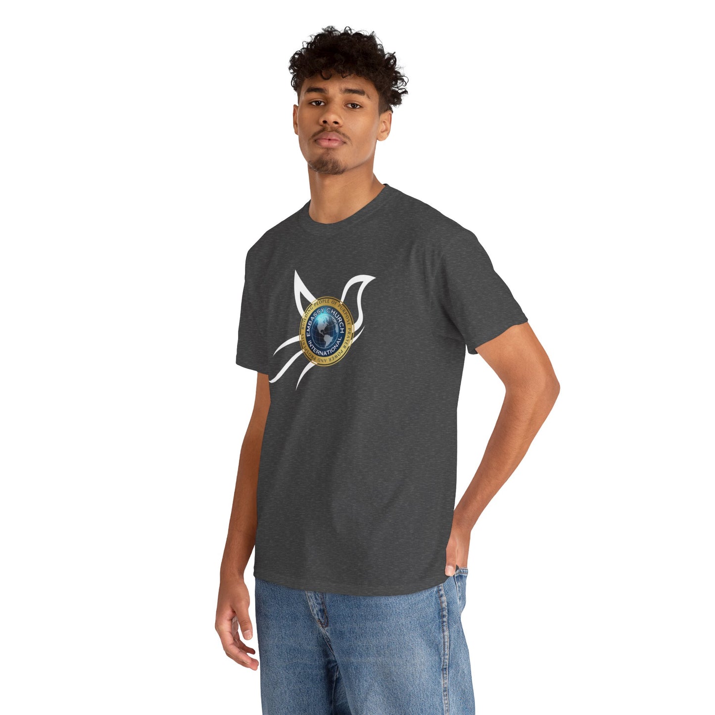 Embassy Church International Dove Unisex Heavy Cotton Tee