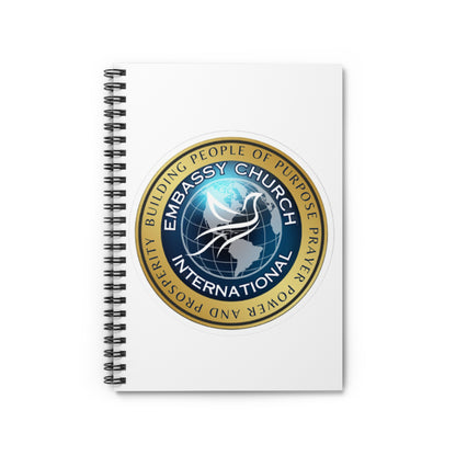 Embassy Church International Spiral Notebook - Ruled Line