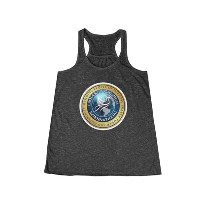 Embassy Church International Women's Flowy Racerback Tank