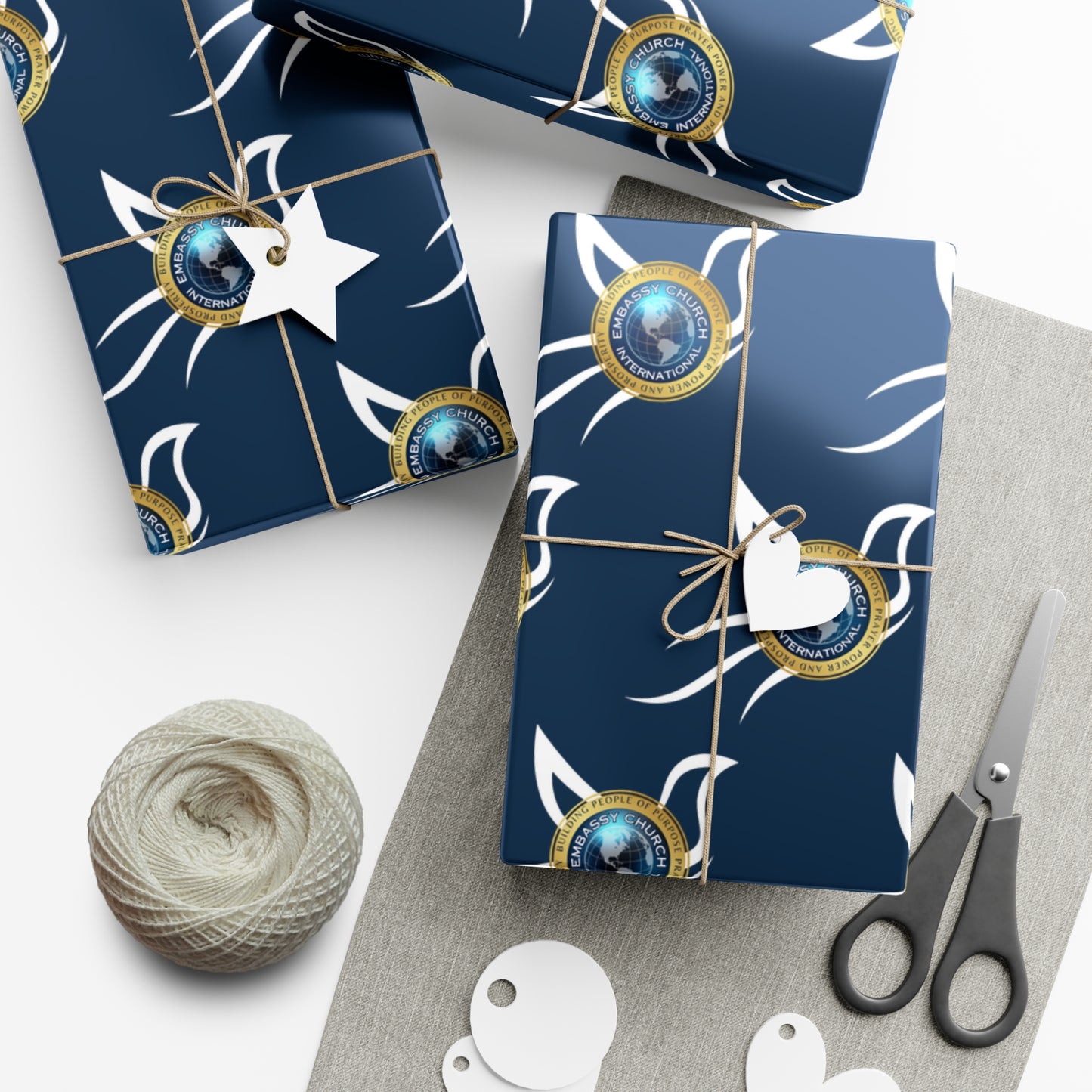 Embassy Church International Dove Gift Wrap Papers