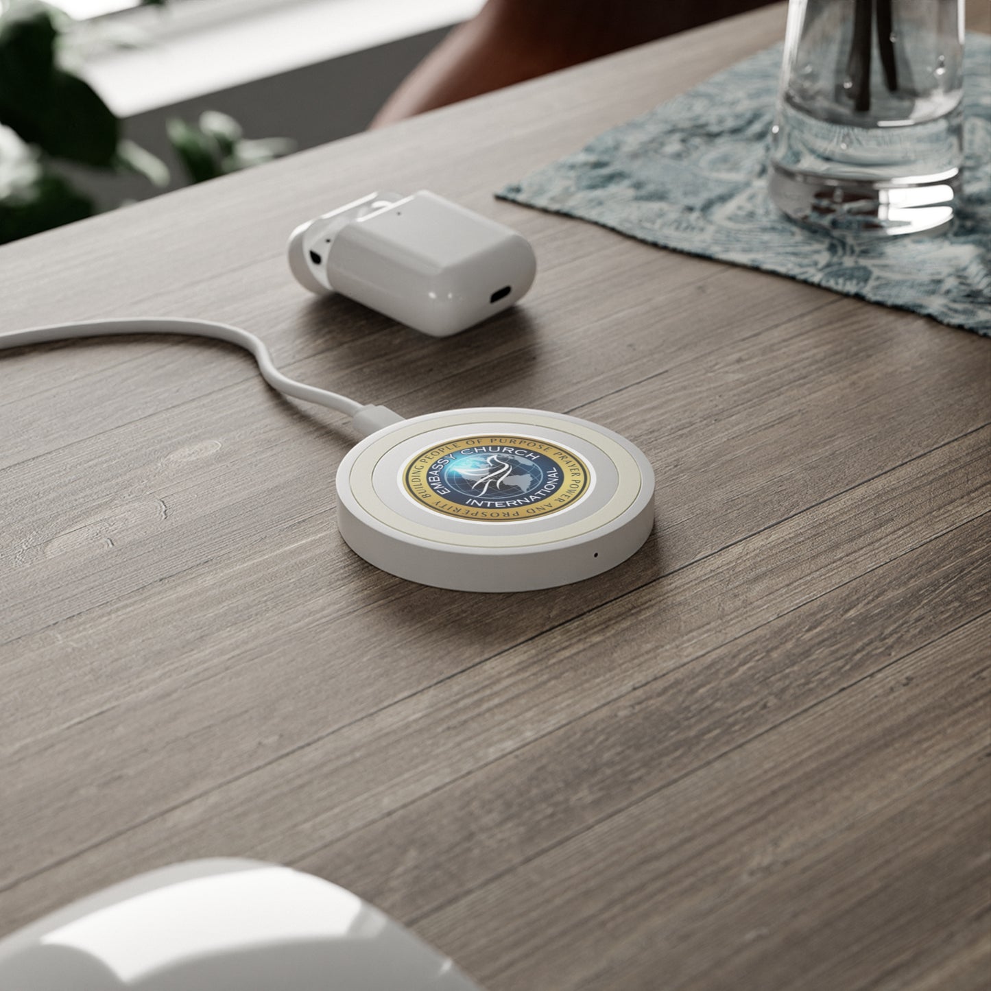 Embassy Church International Quake Wireless Charging Pad