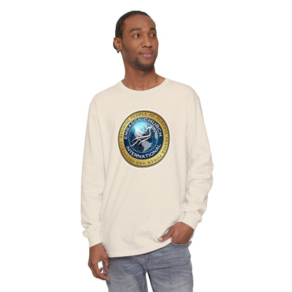 Embassy Church International Unisex Garment-dyed Long Sleeve T-Shirt