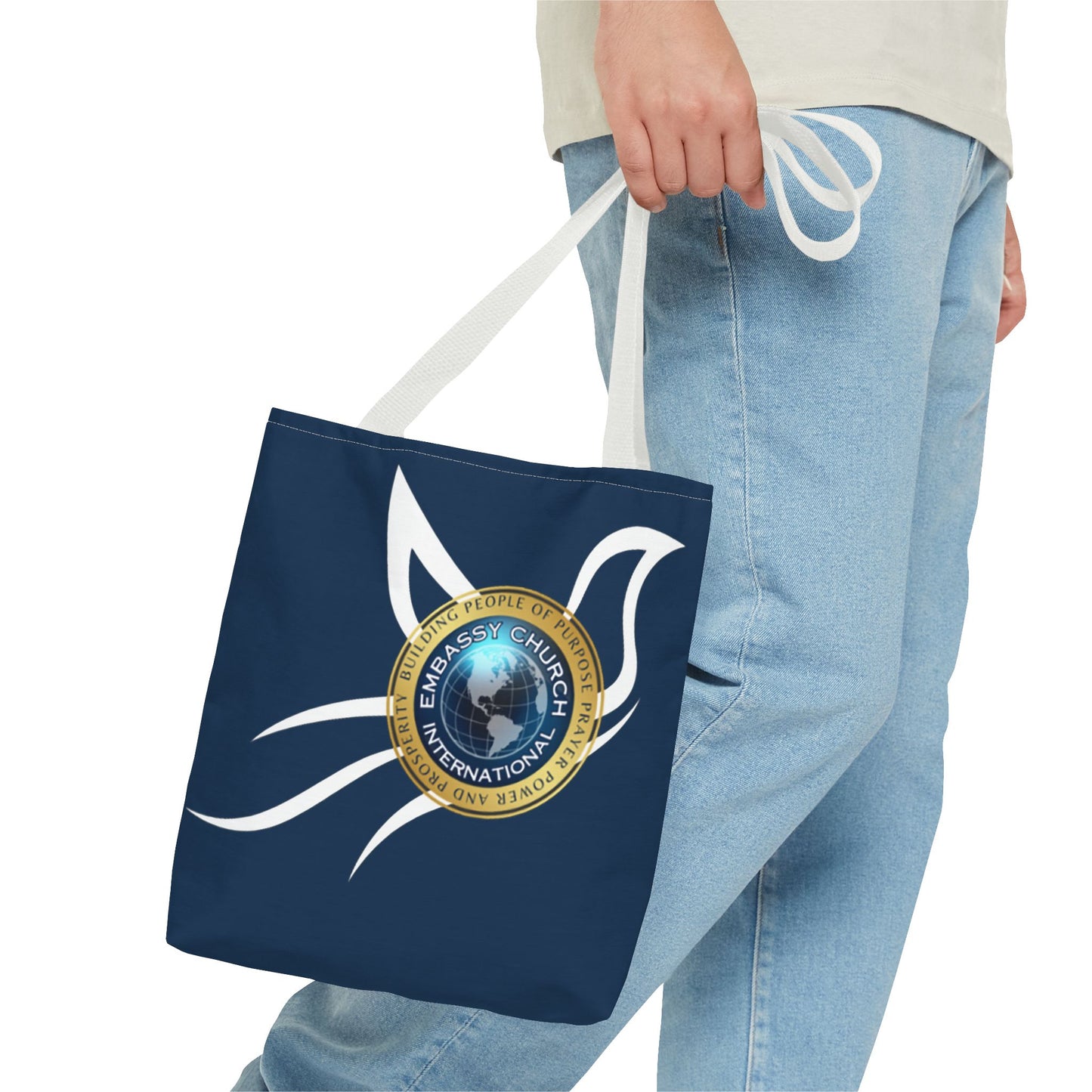 Embassy Church International Dove Tote Bag