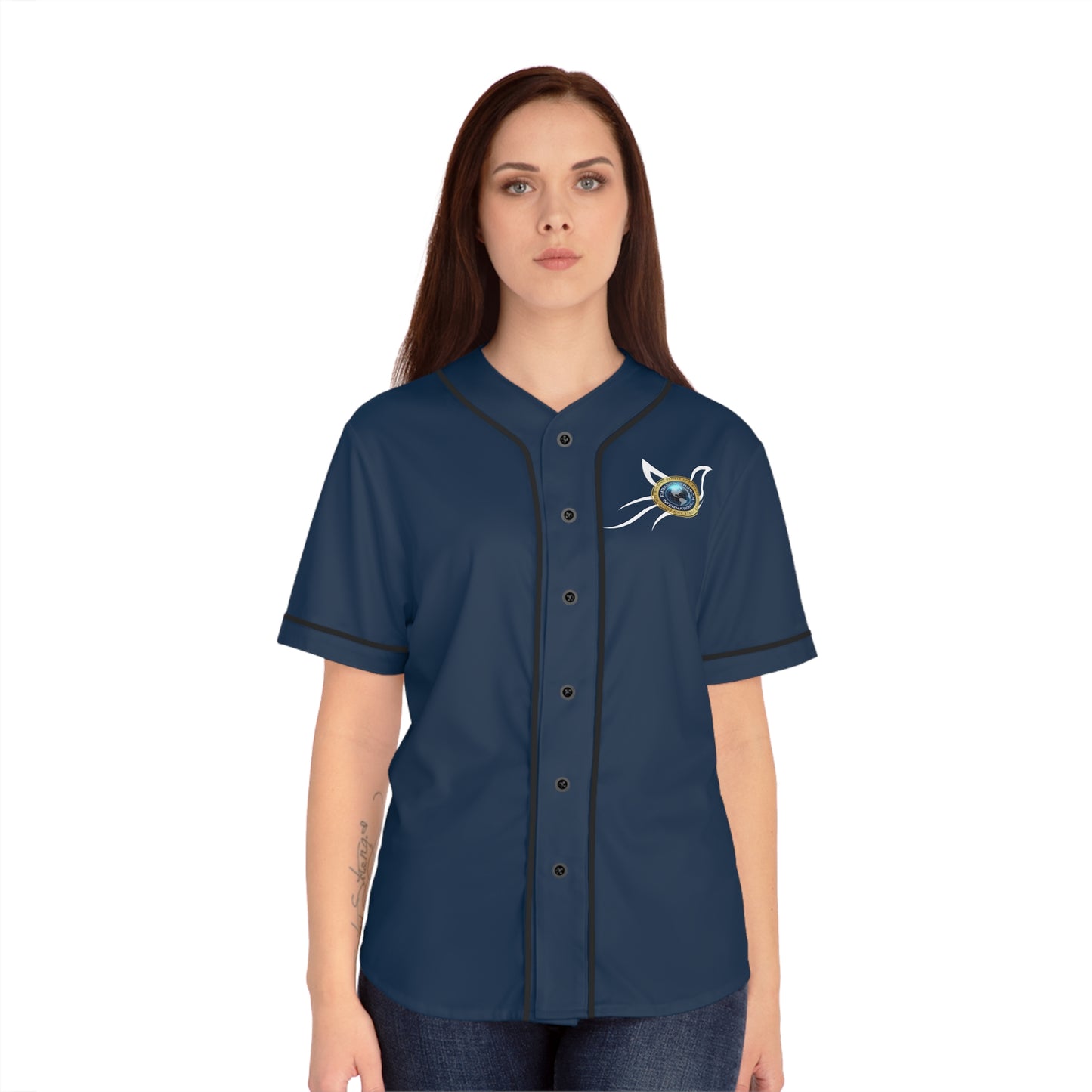 Embassy Church International Dove  Women's Baseball Jersey