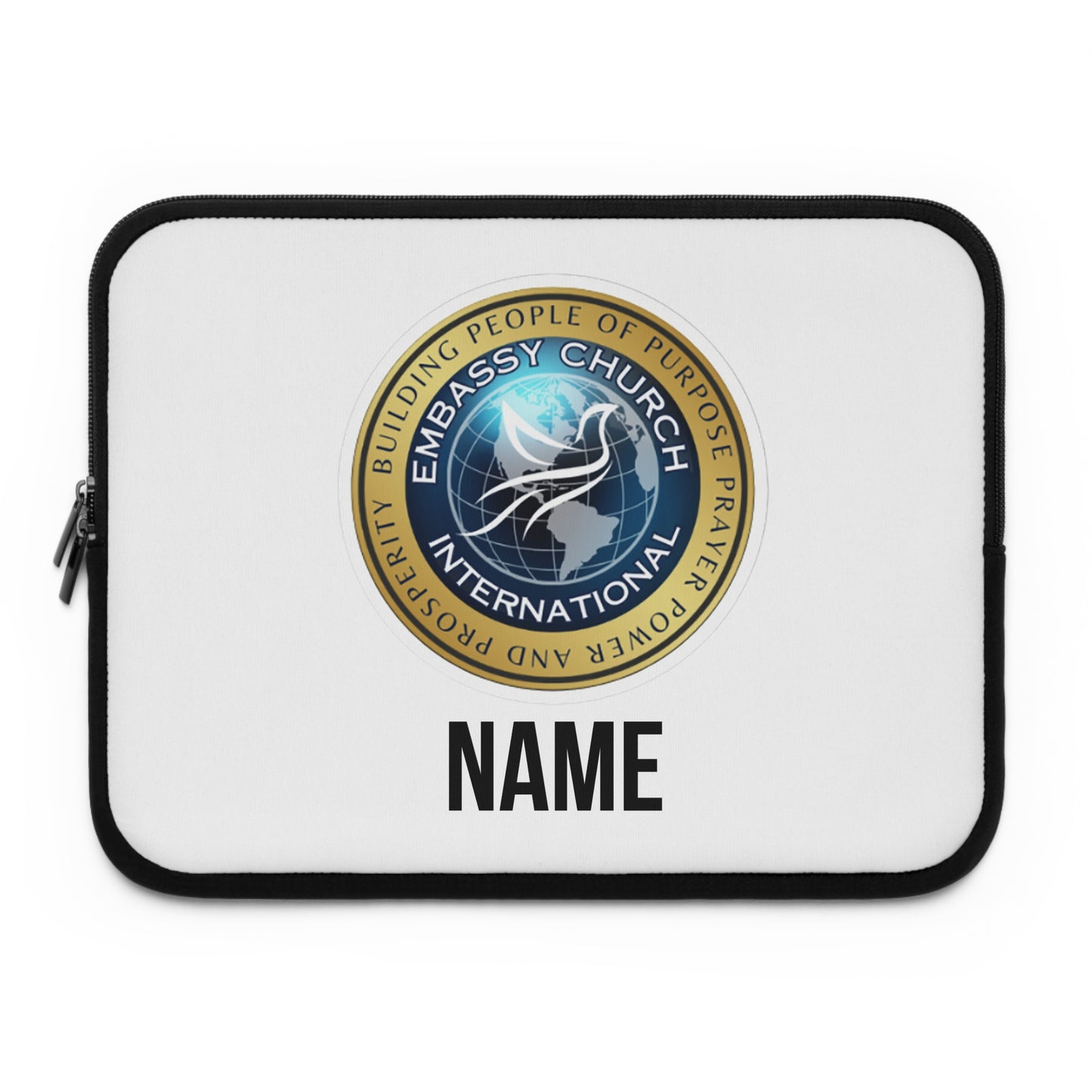 Personalized Embassy Church International Laptop Sleeve