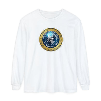 Embassy Church International Unisex Garment-dyed Long Sleeve T-Shirt