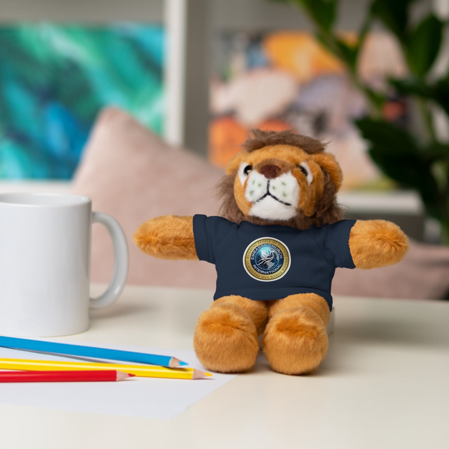 Embassy Church International Stuffed Animals with Tee