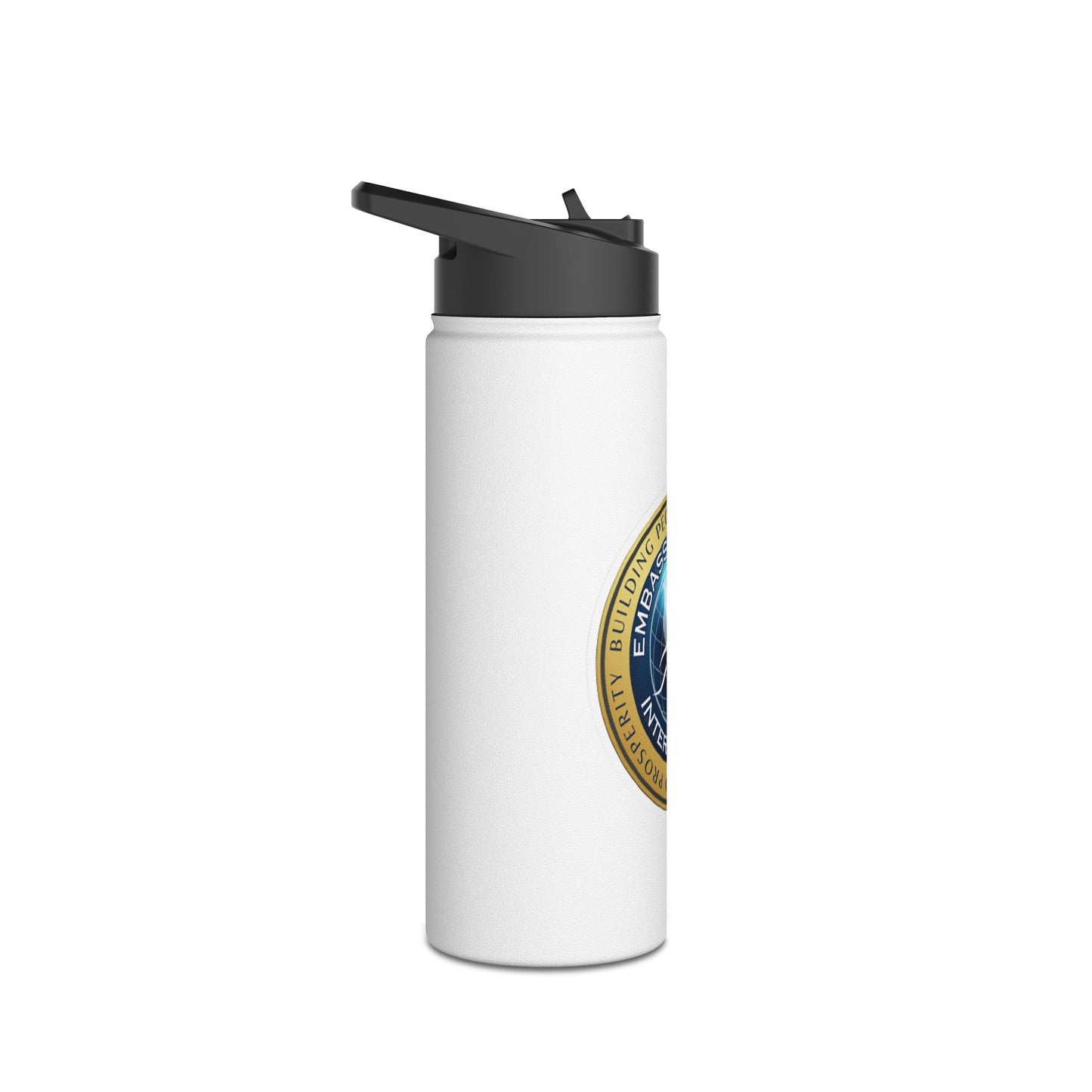 Embassy Church International Stainless Steel Water Bottle, Standard Lid