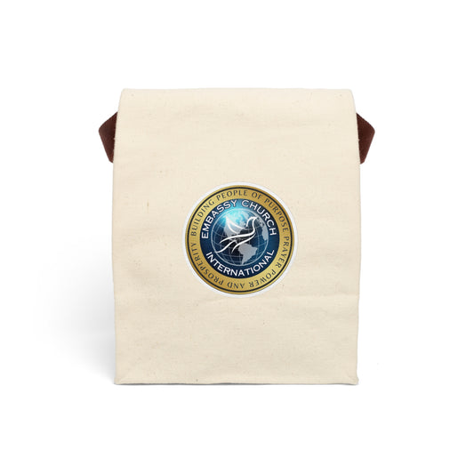 Embassy Church International Canvas Lunch Bag With Strap