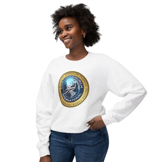 Embassy Church International Unisex Lightweight Crewneck Sweatshirt