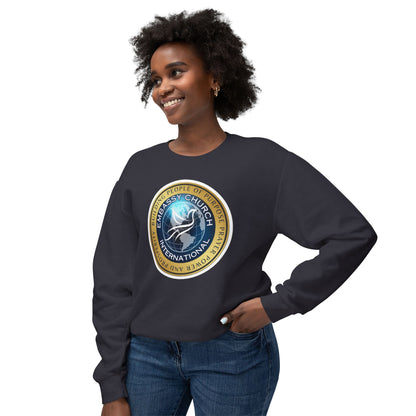 Embassy Church International Unisex Lightweight Crewneck Sweatshirt