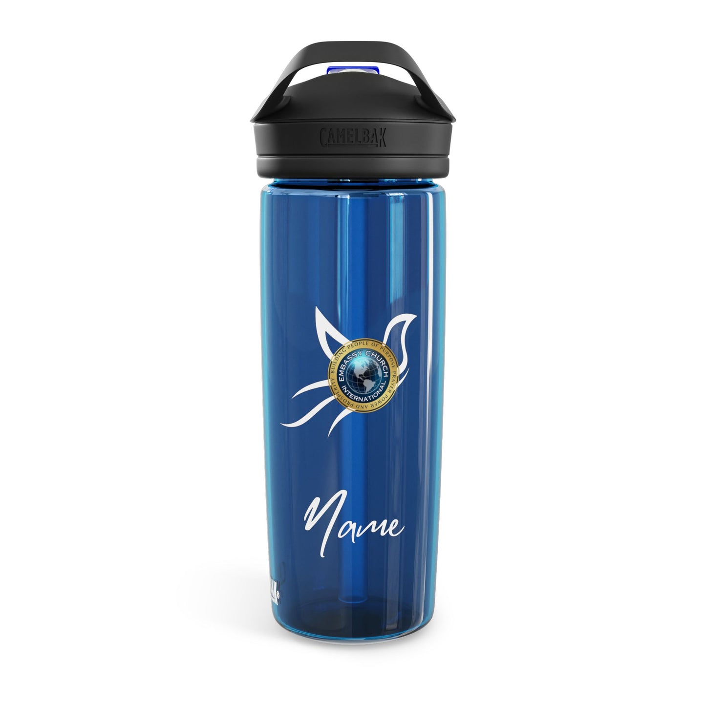 Personalized Embassy Church International Dove CamelBak Eddy®  Water Bottle, 20oz\25oz