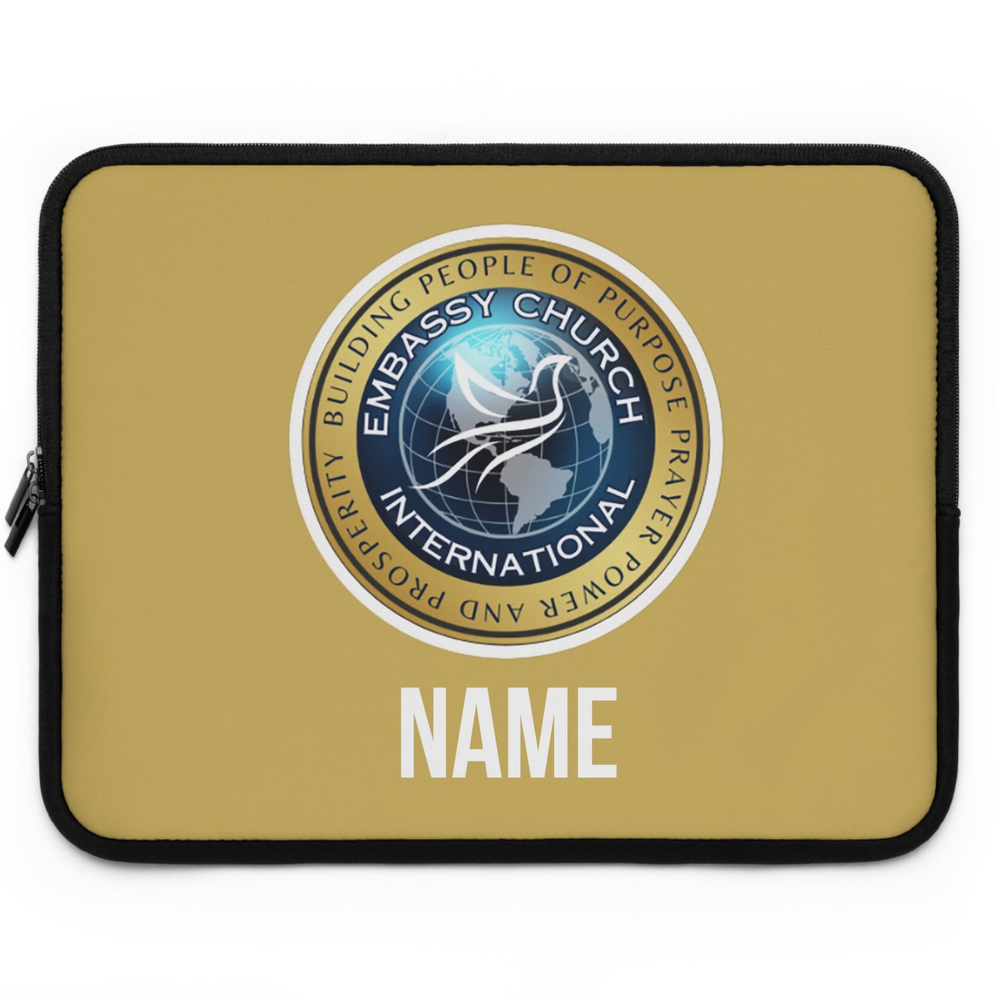 Personalized Embassy Church International Laptop Sleeve