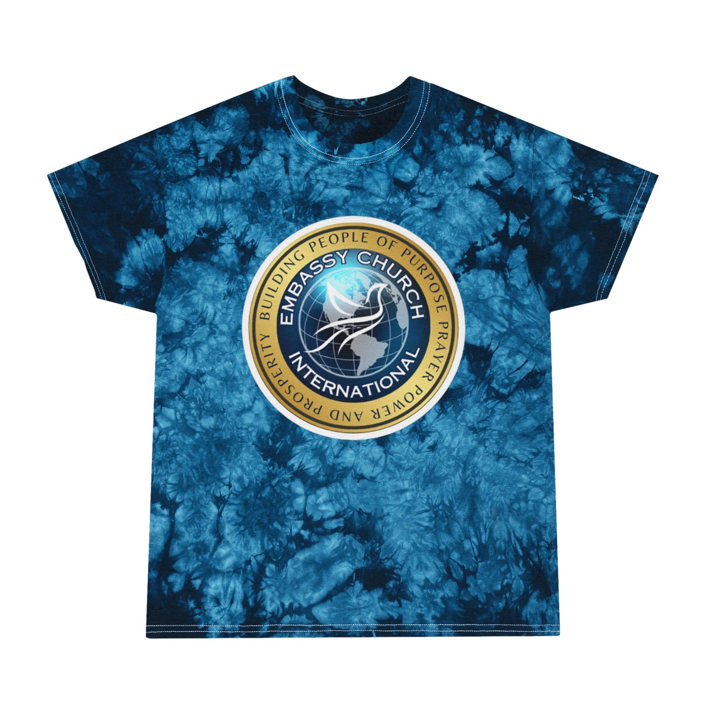 Embassy Church International Tie-Dye Tee, Crystal