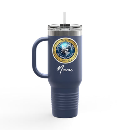 Personalized Embassy Church International Insulated Travel Mug, 40oz