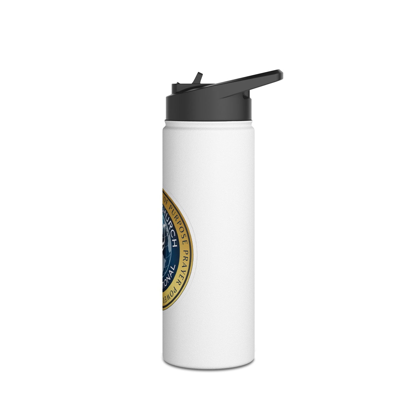 Embassy Church International Stainless Steel Water Bottle, Standard Lid