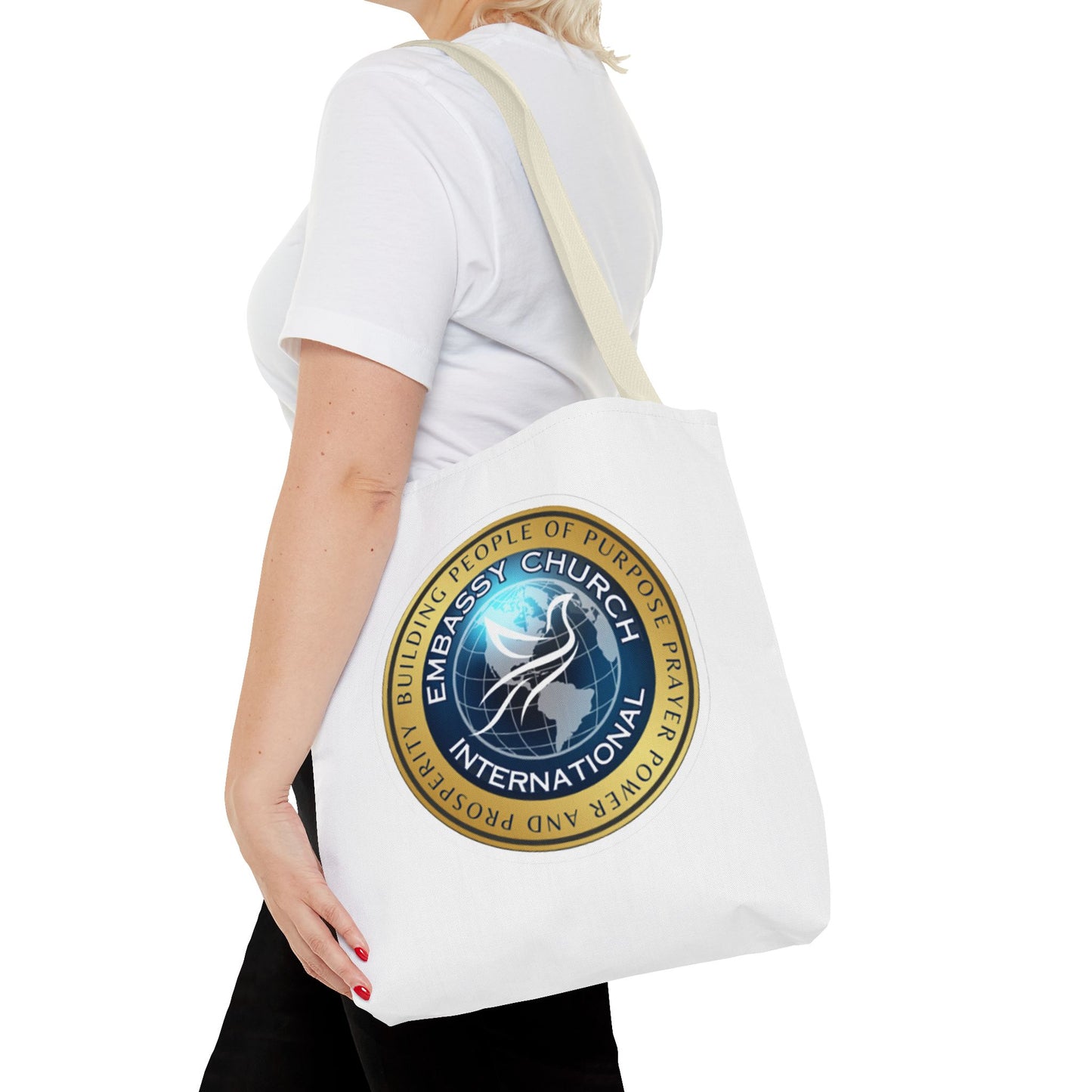 Embassy Church International Tote Bag