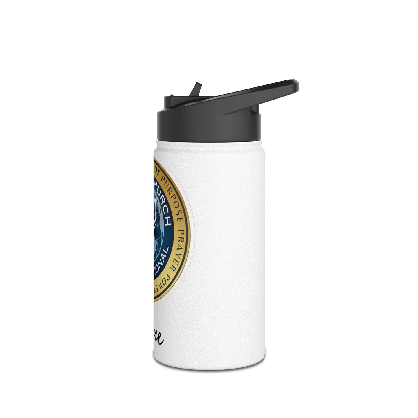 Personalized Embassy Church International Stainless Steel Water Bottle, Standard Lid