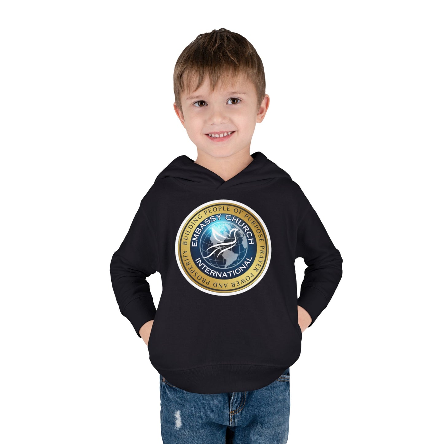 Embassy Church International Toddler Pullover Fleece Hoodie