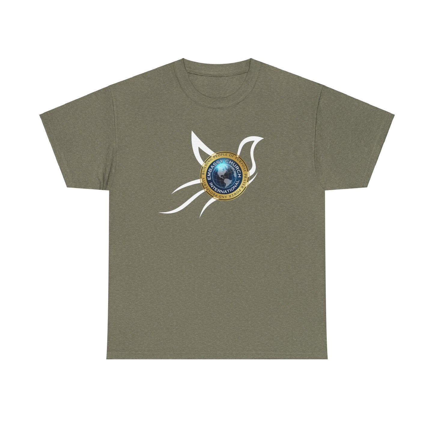 Embassy Church International Dove Unisex Heavy Cotton Tee