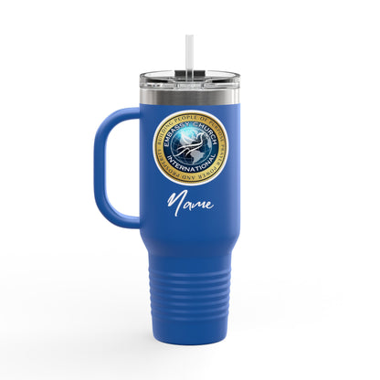 Personalized Embassy Church International Insulated Travel Mug, 40oz