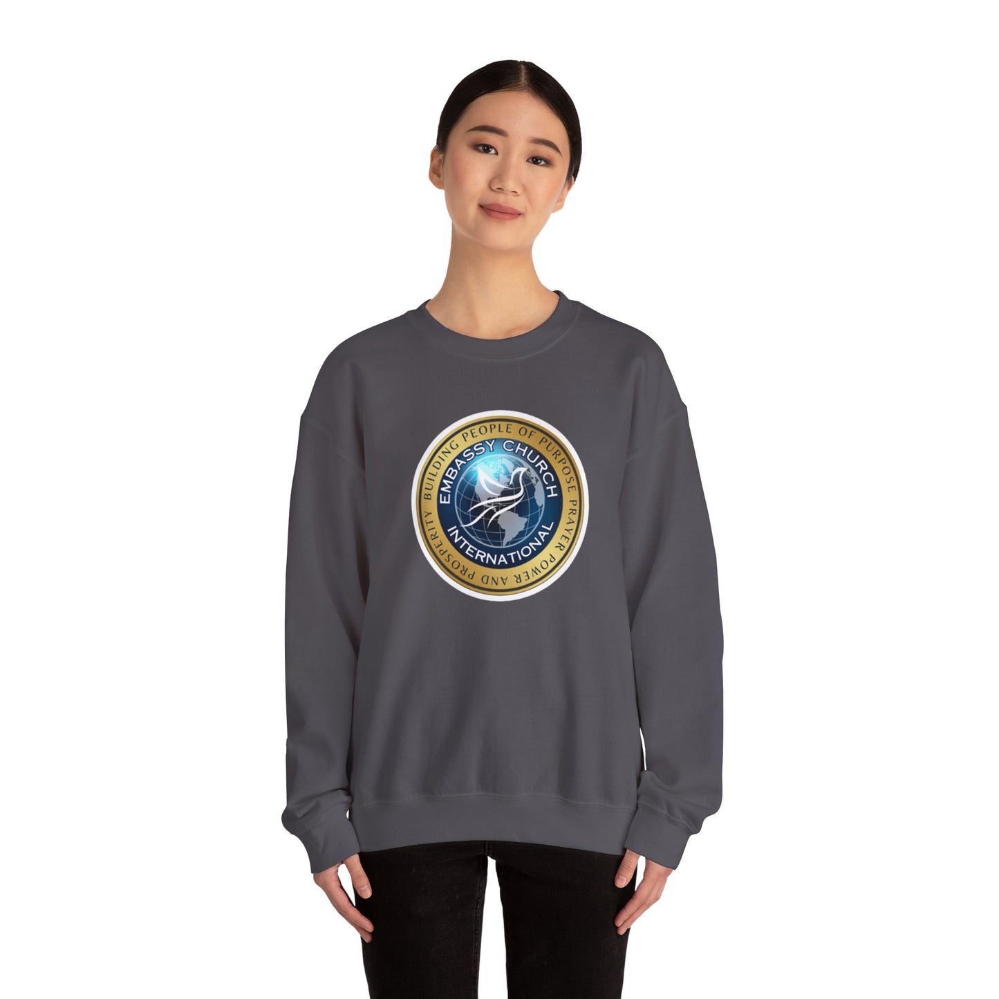 Embassy Church International Unisex Heavy Blend™ Crewneck Sweatshirt