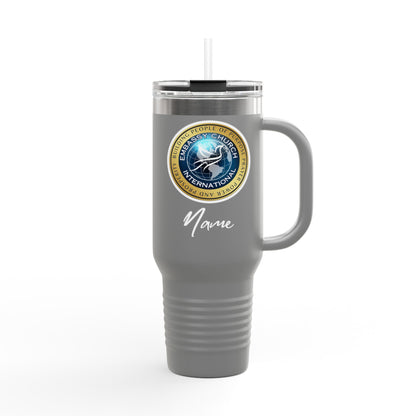 Personalized Embassy Church International Insulated Travel Mug, 40oz