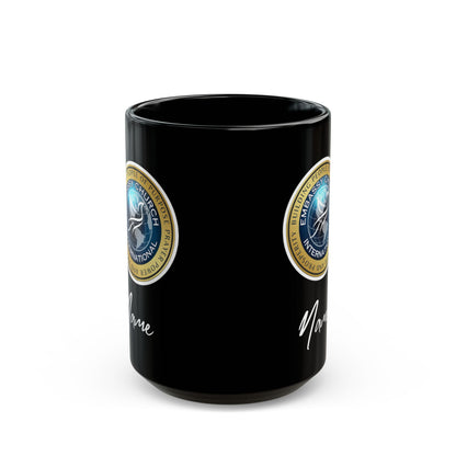 Personalized Embassy Church International Black Mug (11oz, 15oz)