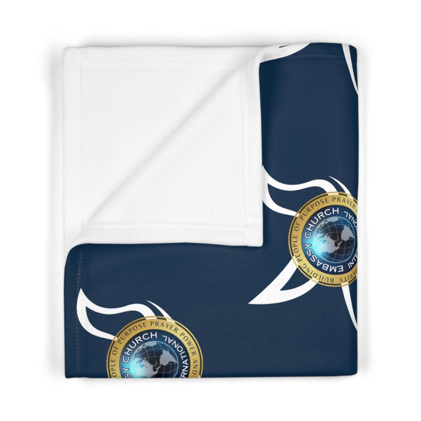 Embassy Church International Dove Soft Fleece Baby Blanket