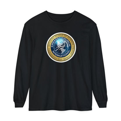 Embassy Church International Unisex Garment-dyed Long Sleeve T-Shirt