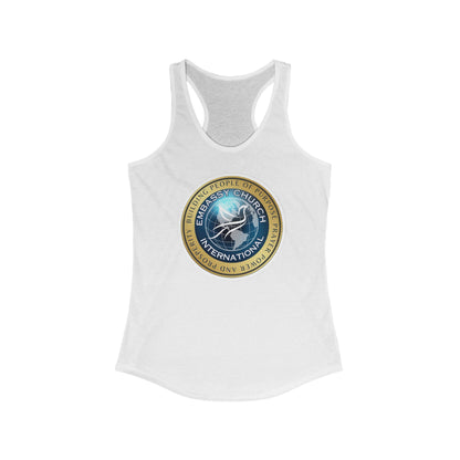 Embassy Church International Women's Ideal Racerback Tank