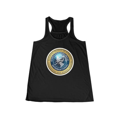 Embassy Church International Women's Flowy Racerback Tank