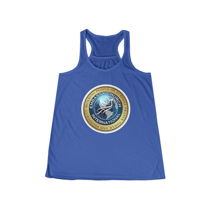 Embassy Church International Women's Flowy Racerback Tank