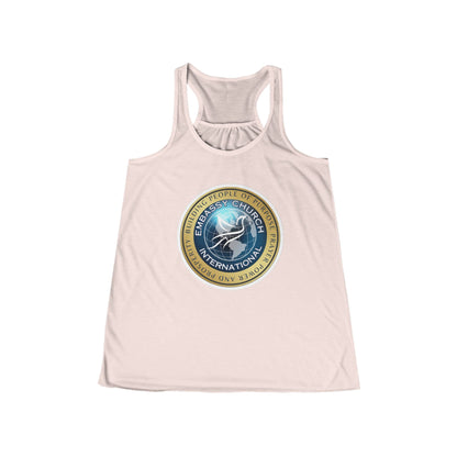 Embassy Church International Women's Flowy Racerback Tank