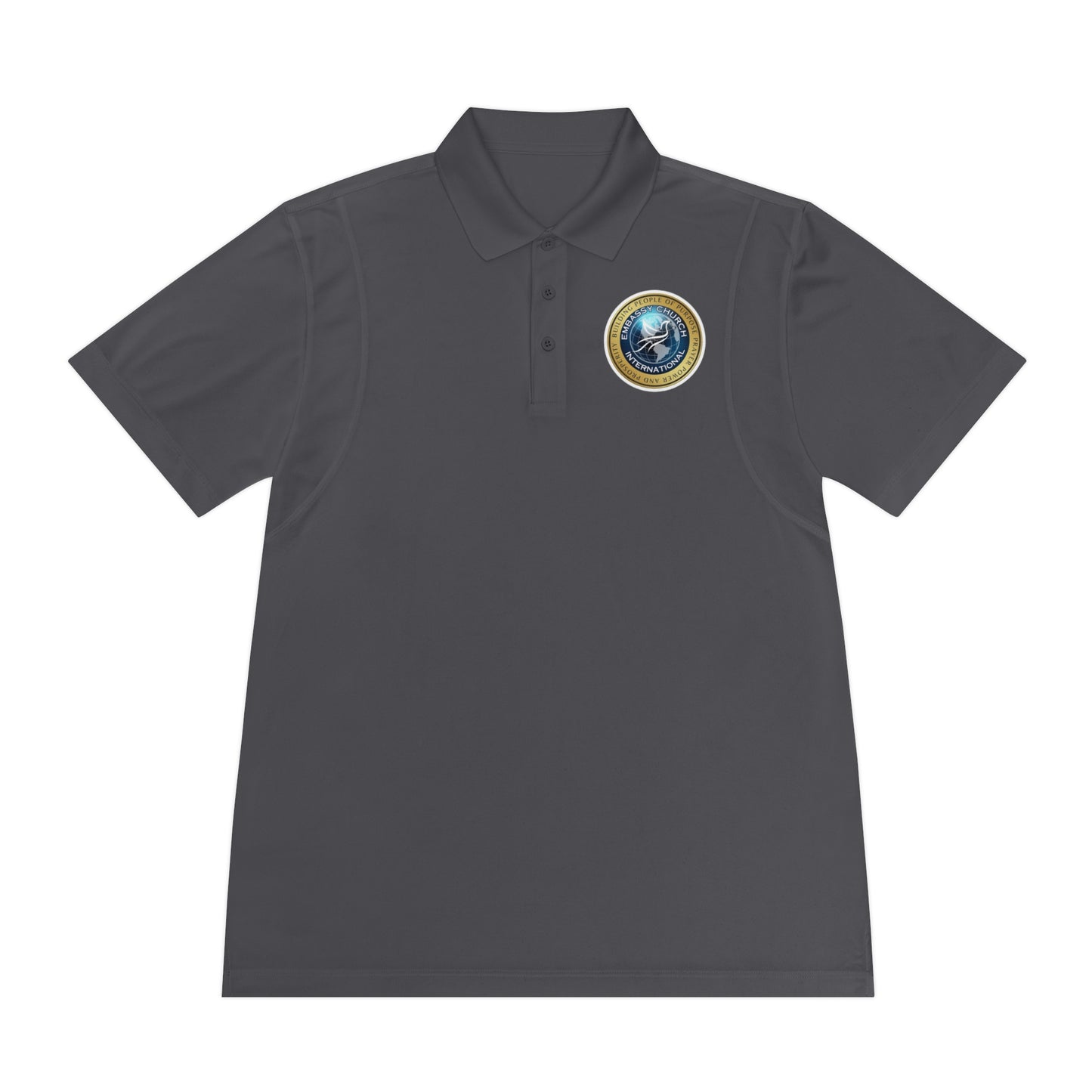 Embassy Church International Men's Sport Polo Shirt